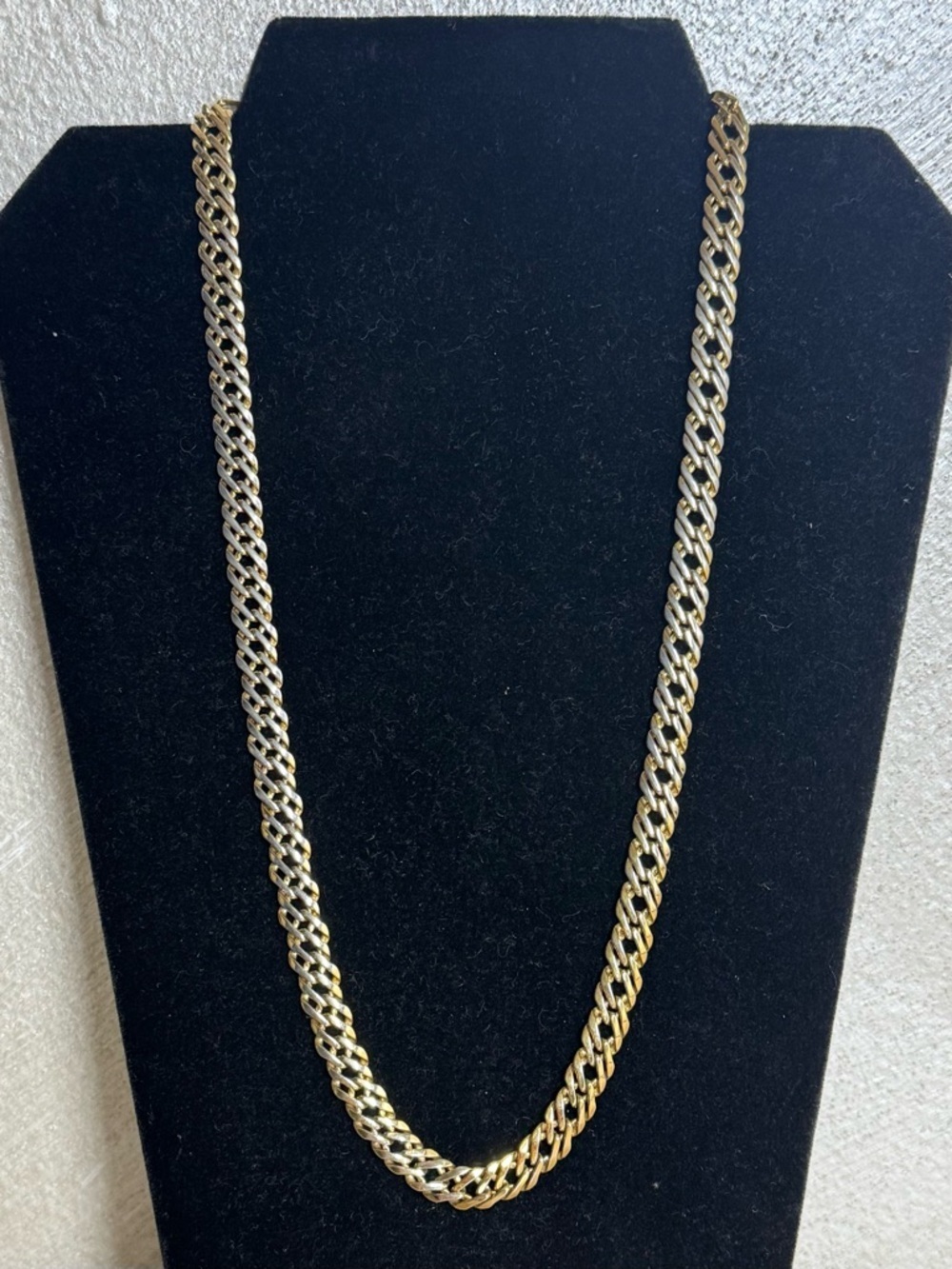 Vintage Napier Gold Tone Chain Necklace